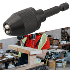 Quick Change Drill Chuck 0.3-6.5mm 1/4" Adapter for