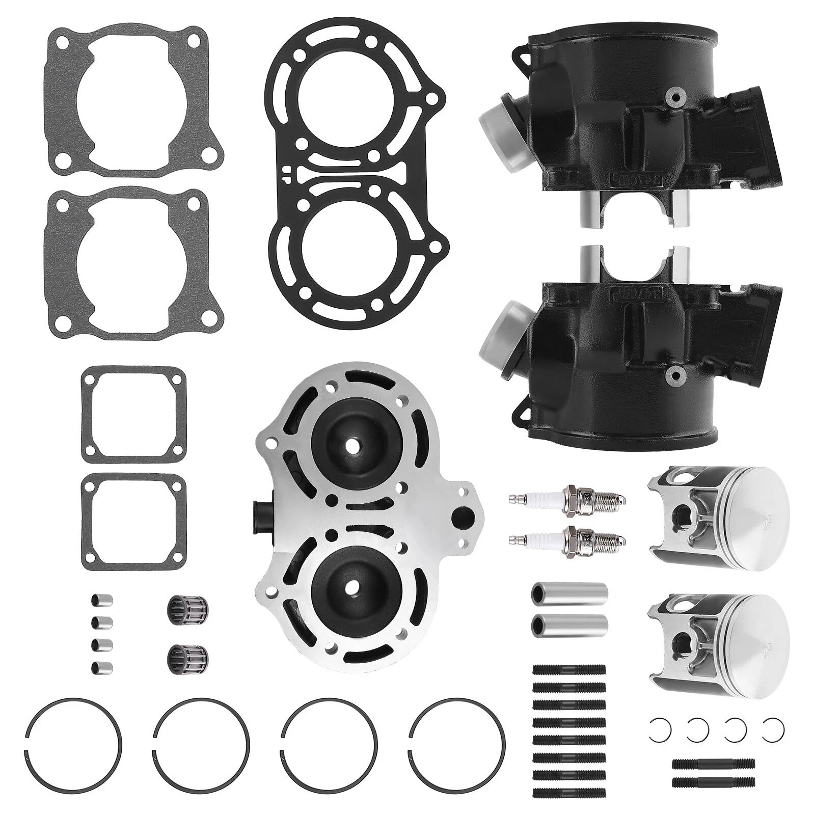 Top End Rebuild Kit for Yamaha Banshee 350 (1987–2006) - Cylinder Head, Piston, Gasket