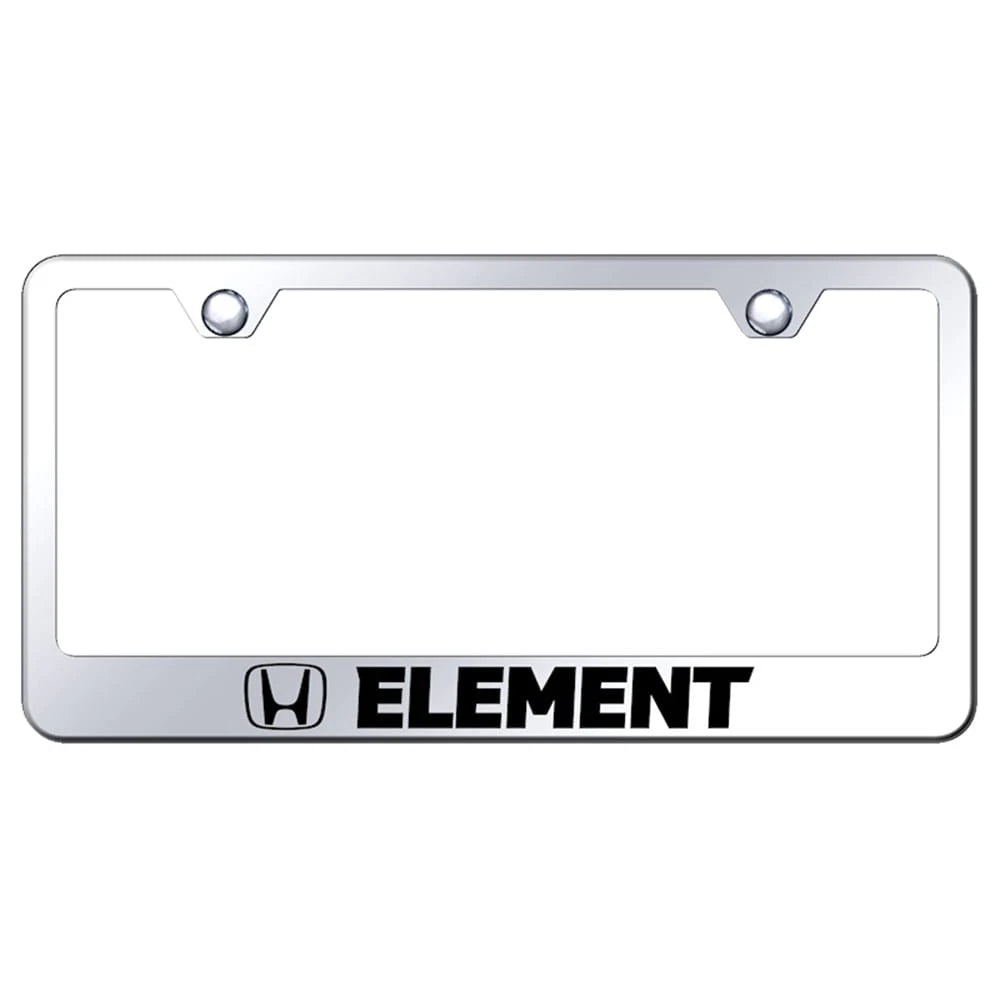 Stainless Steel License Plate Frame - Officially Licensed for Honda Element