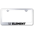Stainless Steel License Plate Frame - Officially Licensed for Honda Element