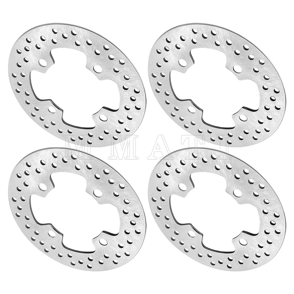 Set of 4 Brake Disc Rotors for Kawasaki Mule PRO-FX / PRO-DX (KAF820 KAF1000)