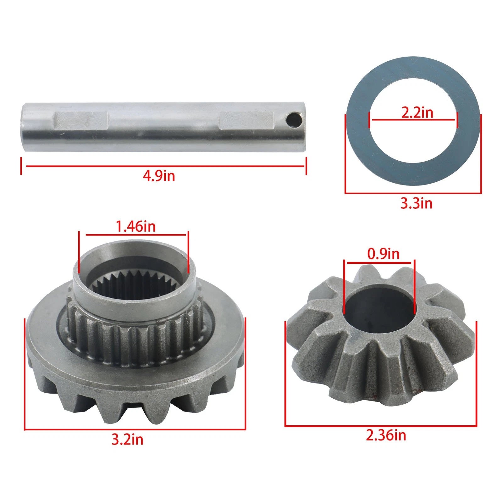 Set of 1 Clutch Gear Kit for Mercury Cougar (1982â1994, 1997)