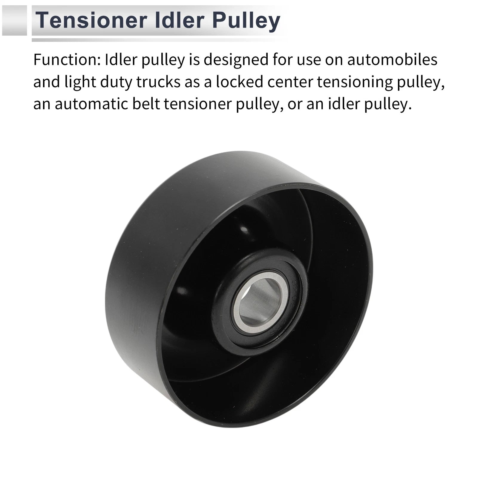Drive Belt Idler Pulley for Mercedes-Benz S-Class (1994–1999) No. 1042001070