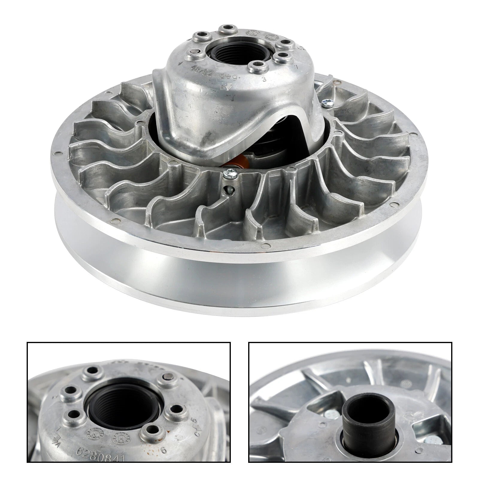 Rear Complete Clutch Variator 420686738 for Can-Am Maverick X3 Turbo (2017–2024)
