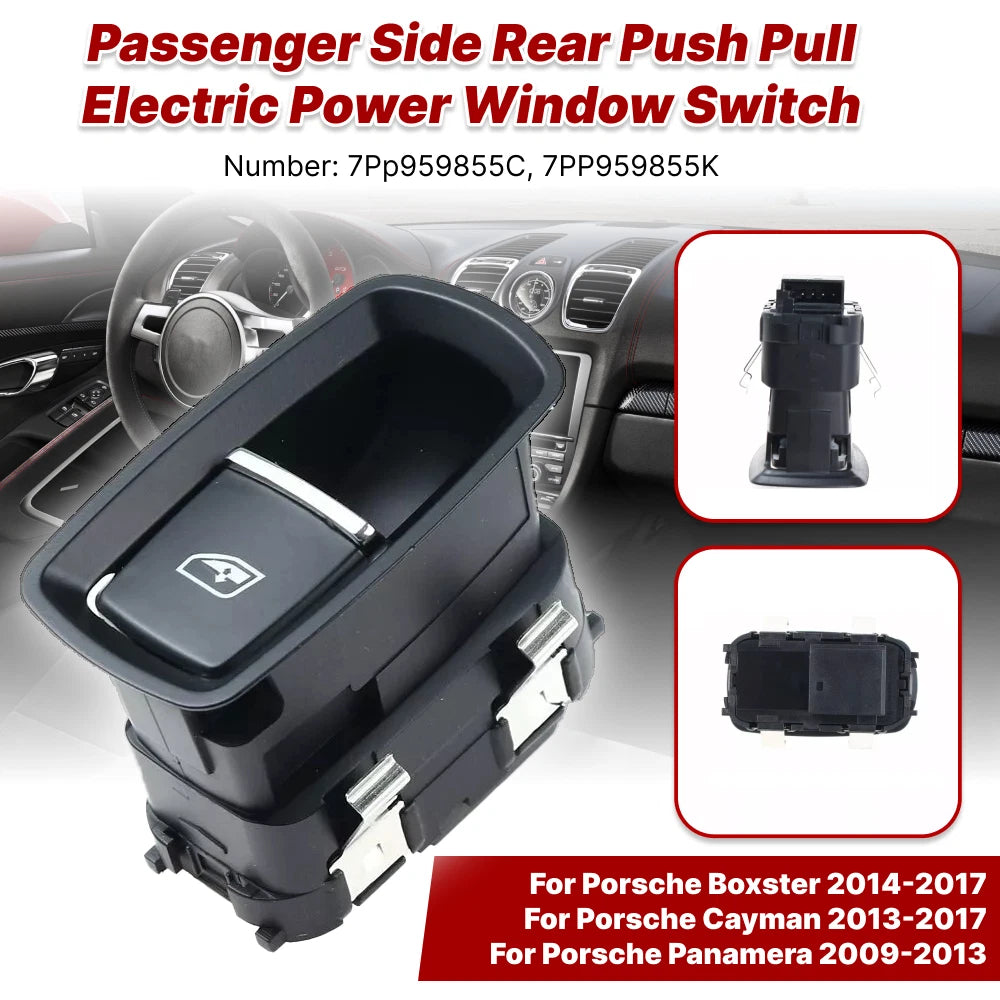 Power Window Switch for Porsche Boxster Cayman (2013–2017)