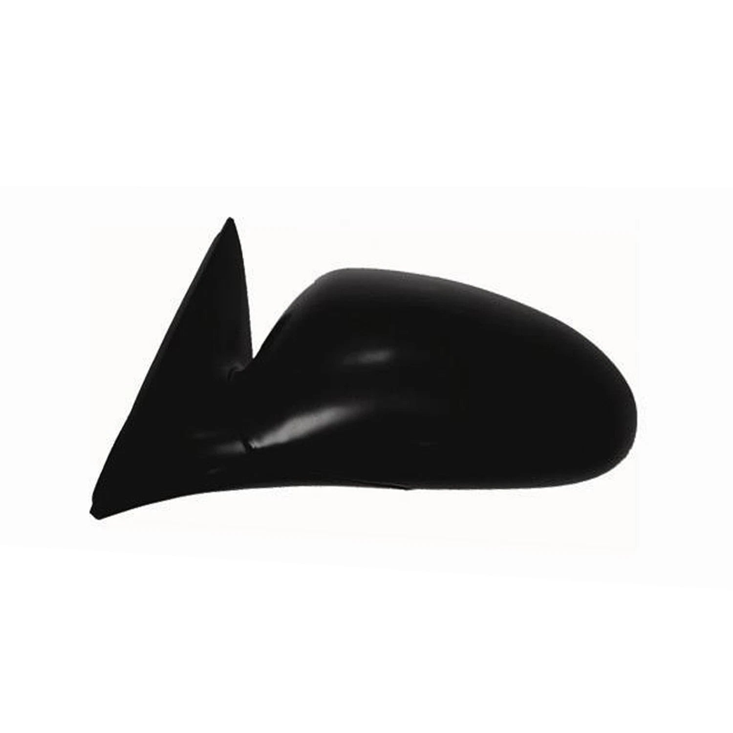 Replacement Ready to Paint Driver Side Power Door Mirror w/o Heated Glass for