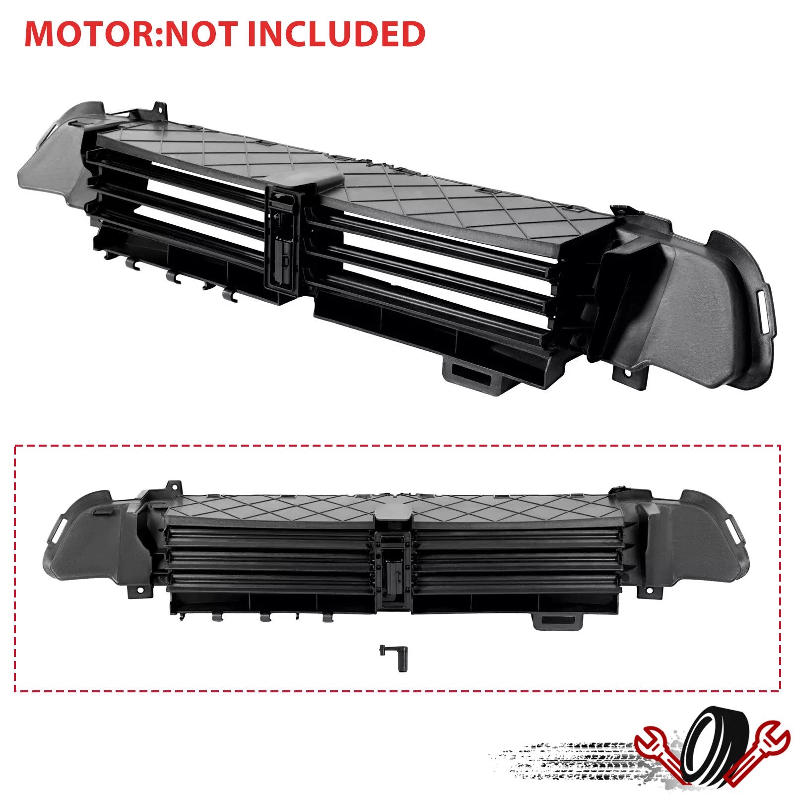 Active Shutter Grille Louver Assembly for Jeep Cherokee (2014–2018)