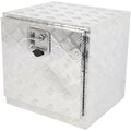 Multifunctional Storage Tool Box for Truck (18"x 17"x 18") - 2x Chain Silver