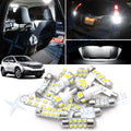 White LED Interior Reverse License Lights Kit for Honda CR-V (2007–2012)