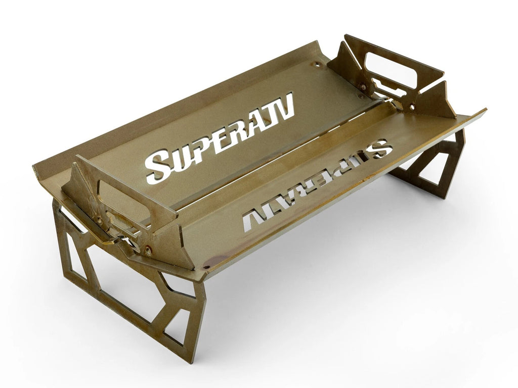 Collapsible Fire Pit and Grill for SuperATV