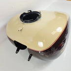 Gas Fuel Tank for Harley-Davidson Touring (2008–2023) Sand Pearl/Canyon Brown