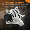135 Amp Alternator for Acura ILX TLX (2015–2022) L4 2.4L 12V