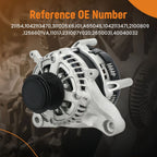 135 Amp Alternator for Acura ILX TLX (2015–2022) L4 2.4L 12V