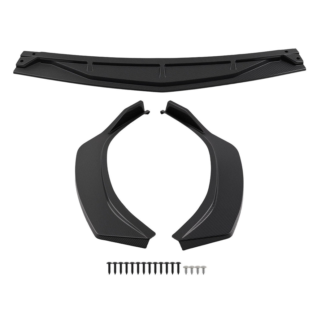 Front Bumper Lip for Hyundai Sonata (2020–2023) Carbon Look Performance