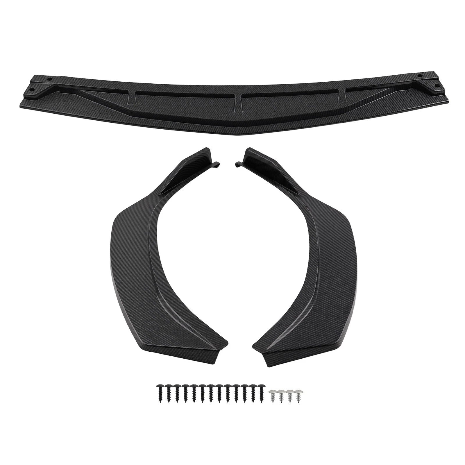Front Bumper Lip for Hyundai Sonata (2020–2023) Carbon Look Performance