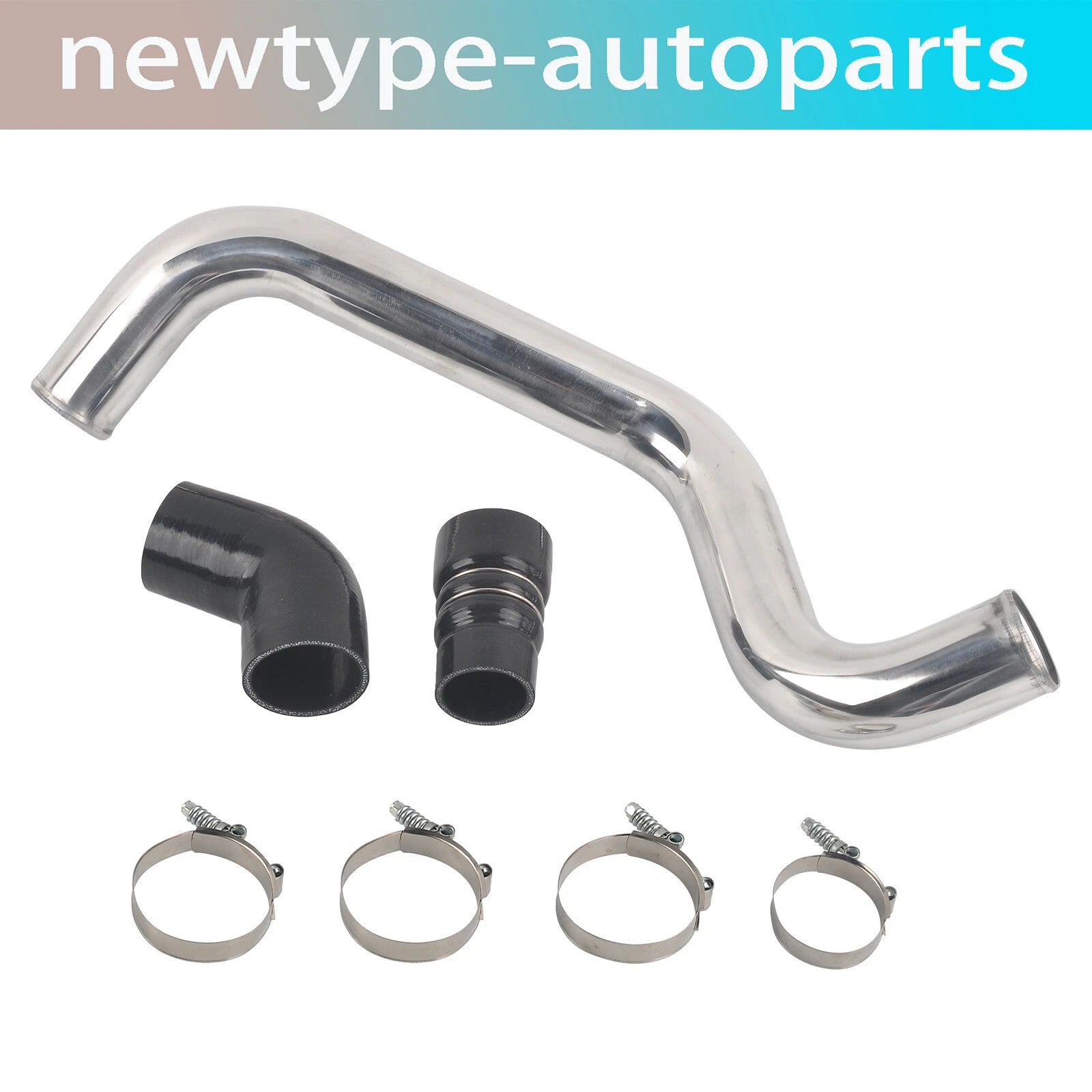Intercooler Pipe Boot & Clamps Kit for GMC 6.6L Powerstroke Diesel (2004–2010)