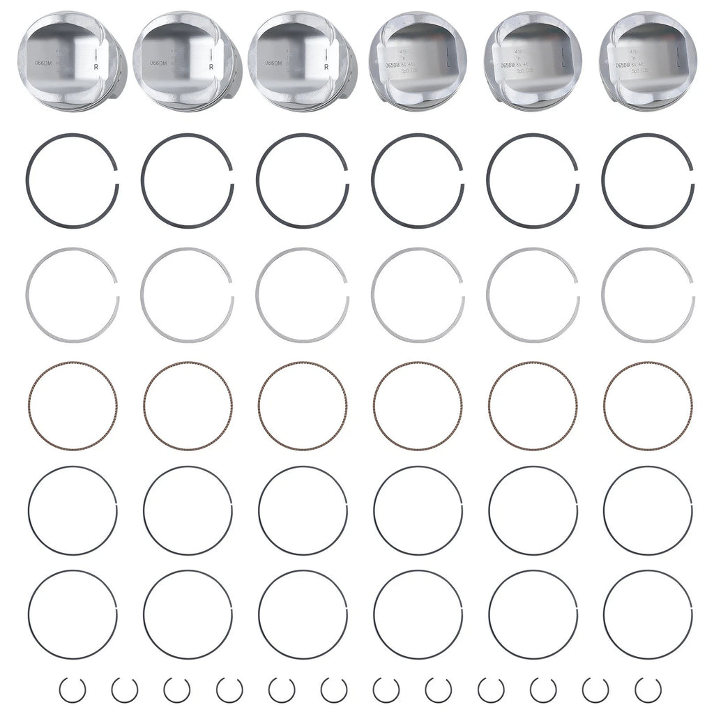 Piston Rings Set for VW Touareg Audi S4 S5 A6 A7 A8 Q5 Q7 (2010–2022)