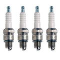 Set of 4 U-Groove Spark Plugs 0.027 Gap for Chevy Oldsmobile Volkswagen