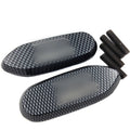 Mirror Block Off Base Plates for Suzuki GSX-R 600 750 1000 (2006–2008) Carbon