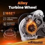 CT20 Turbocharger for Toyota Hilux Landcruiser Hiace 4Runner (2.4L) (17201-54060)
