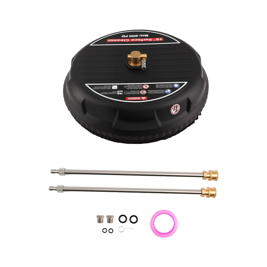 Pressure Washer Surface Cleaner 15 in for 4000 PSI w/ Wand Kit (2000–2000)