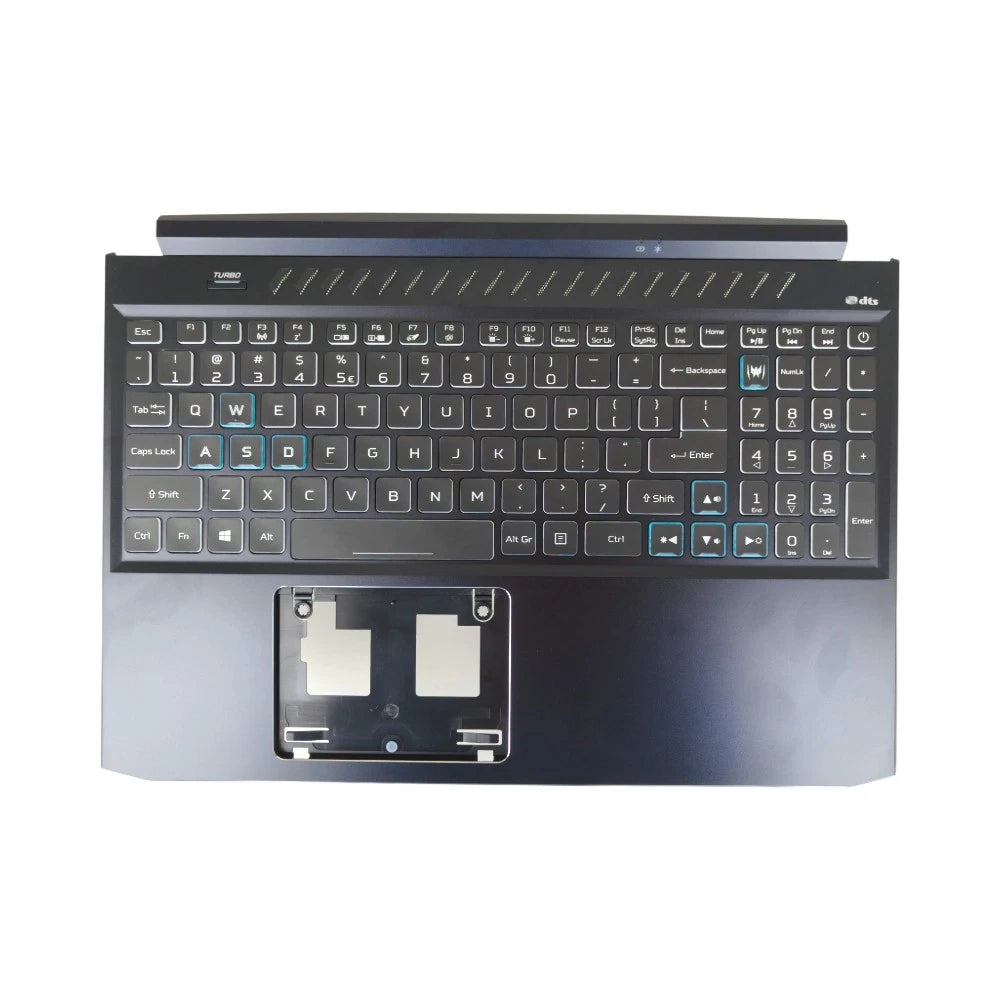 Backlit Palmrest Keyboard Upper Case for Acer Predator Helios 300 (2019–2020)
