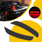 Red LED Side Marker Light for Chrysler 300 (2015–2023) Smoked Lens
