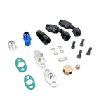 Turbo Oil Line Kit for Universal T3 T4 T04E (Feed Return Drain Flange)