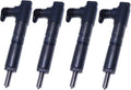 Set of 4 Fuel Injectors 1J700-53002 for Kubota V2607