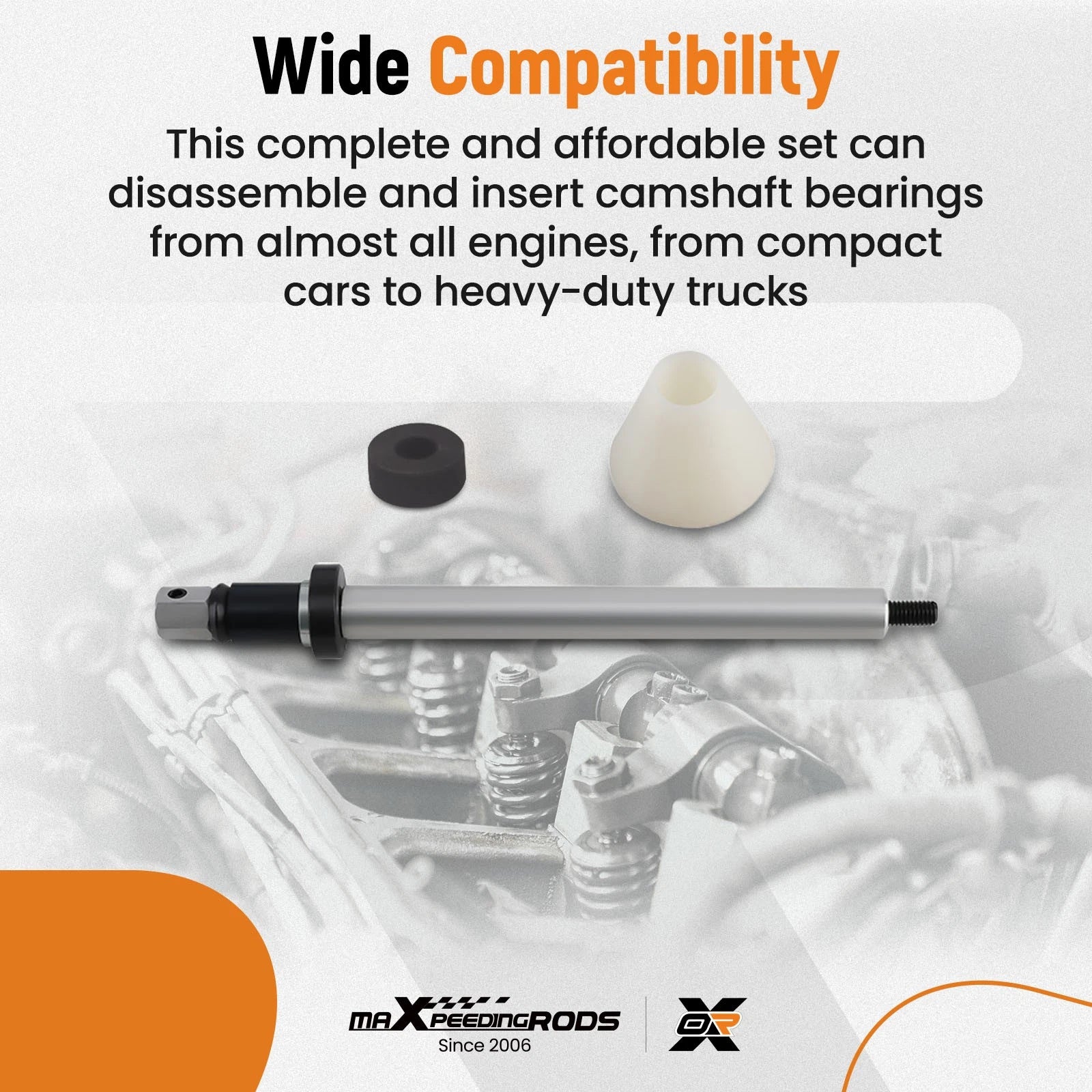 Camshaft Bearing Removal & Installer Tool for Cars