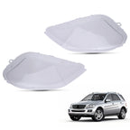 Headlamp Lens Covers Pair for Mercedes ML Class W164 (2009–2011)