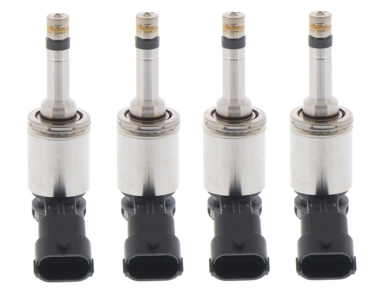 Set of 4 Bosch Fuel Injectors for Ford Edge Jaguar XF Land Rover Lincoln MKC MKT