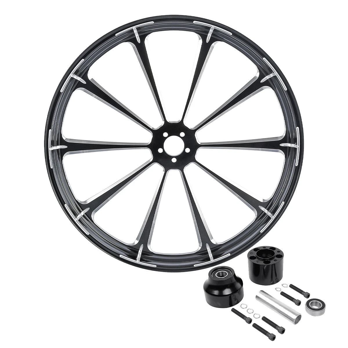 32" Front Wheel Rim Single Disc Hub for Harley Electra Road Glide (1997–2021)