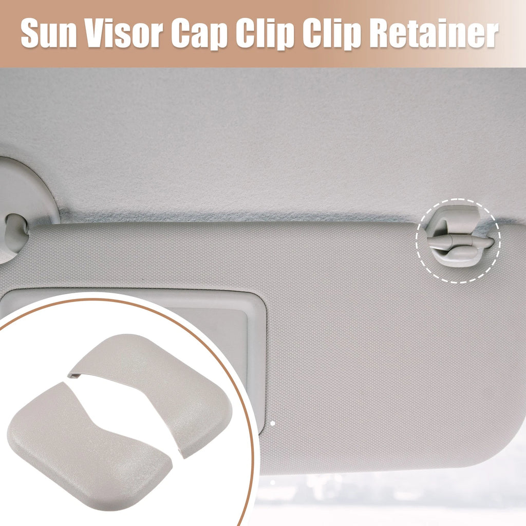 2X Sun Visor Bolt Cover Makeup Mirror for Nissan Maxima (2016–2020)