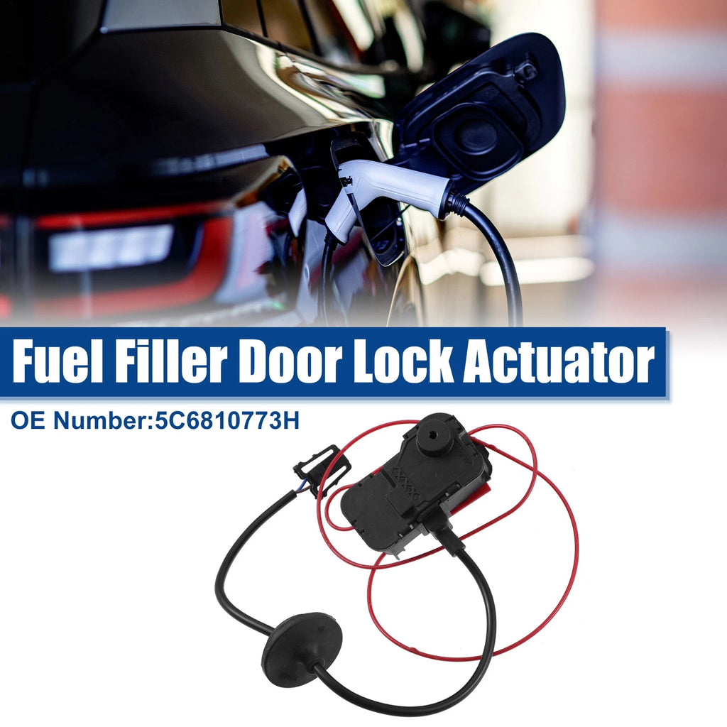 Fuel Filler Door Lock Actuator for Volkswagen Golf Jetta e-Golf Passat (2015–2021) 718844723640