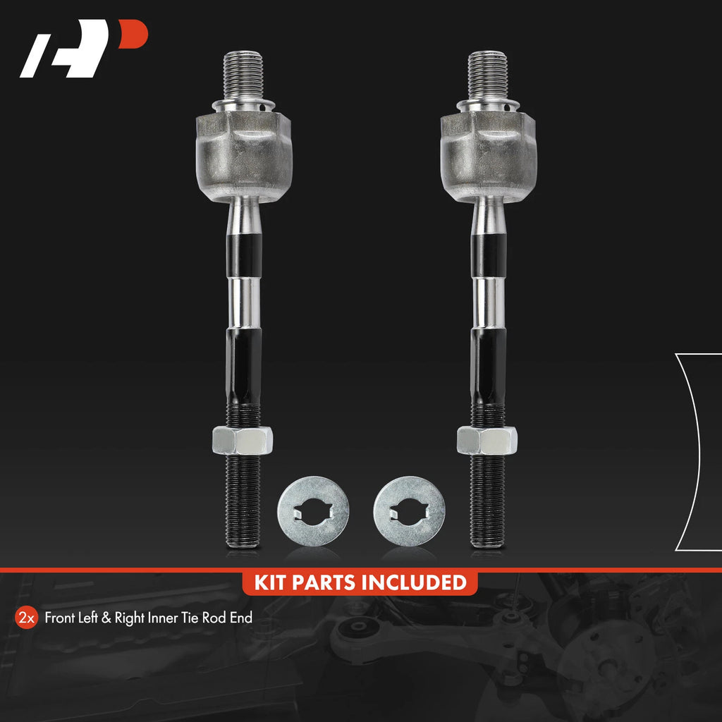 2X Front Side Tie Rod End Inner for Kia Amanti (2004-2006)