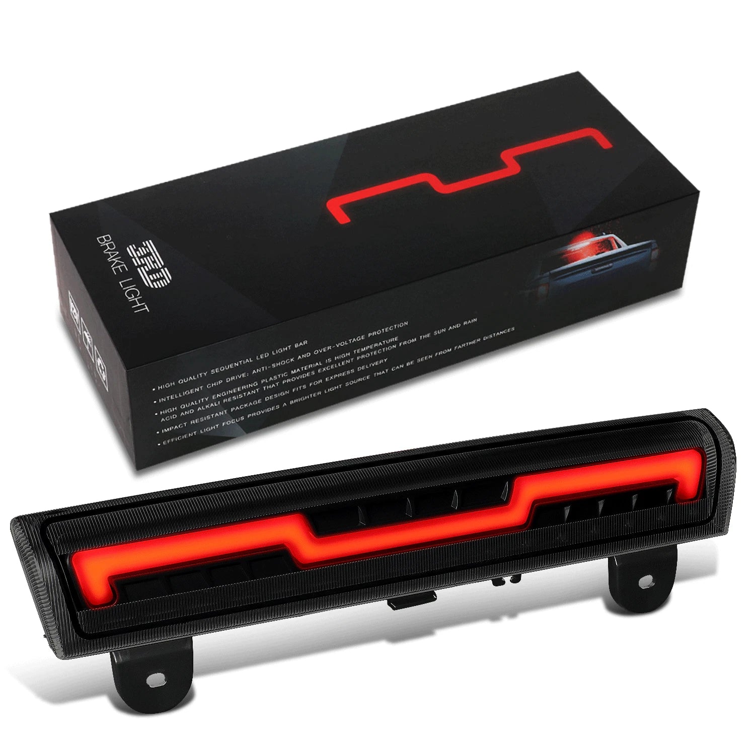 Sequential LED Tube Third Brake Light for Chevy Suburban (2000–2006)