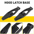 2X Polyurethane Hood Latch Base for Kenworth Peterbilt 379