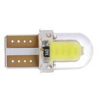 2X 6500K White T10 194 168 COB 8-SMD LED Instrument Cluster Light for