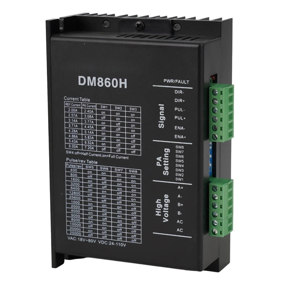 DM860H Stepper Driver for 57 86 Series (Wide Voltage Compatibility)
