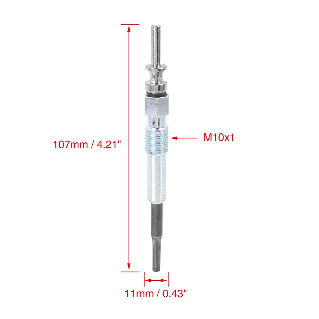 6X Diesel Heater Glow Plugs for BMW 1 Series 3 Series 5 6 7 X3 X5 E70