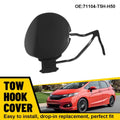 Front Tow Hook Cover for Honda Fit (2018–2019) 71104-T5H-H50 Black Plastic