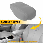 Leather Console Lid Armrest Cover for Toyota Camry (2007–2011)