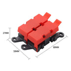 Fuse Holder 200A 2-Way Car Bolt for MIDI Fuses for Automotive Use
