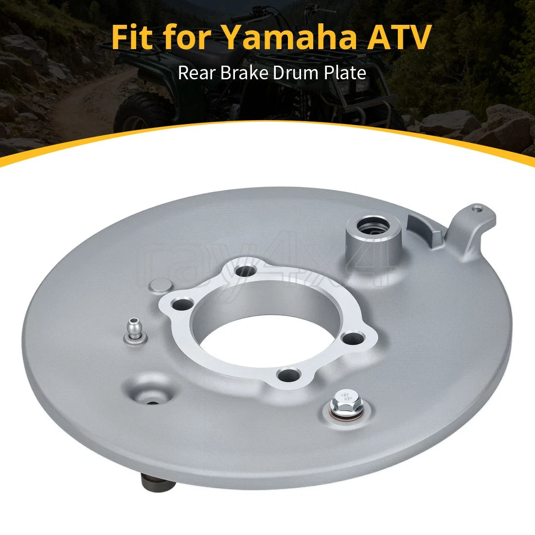 Rear Brake Drum Plate for Yamaha Bear Tracker 250 (1999–2004)