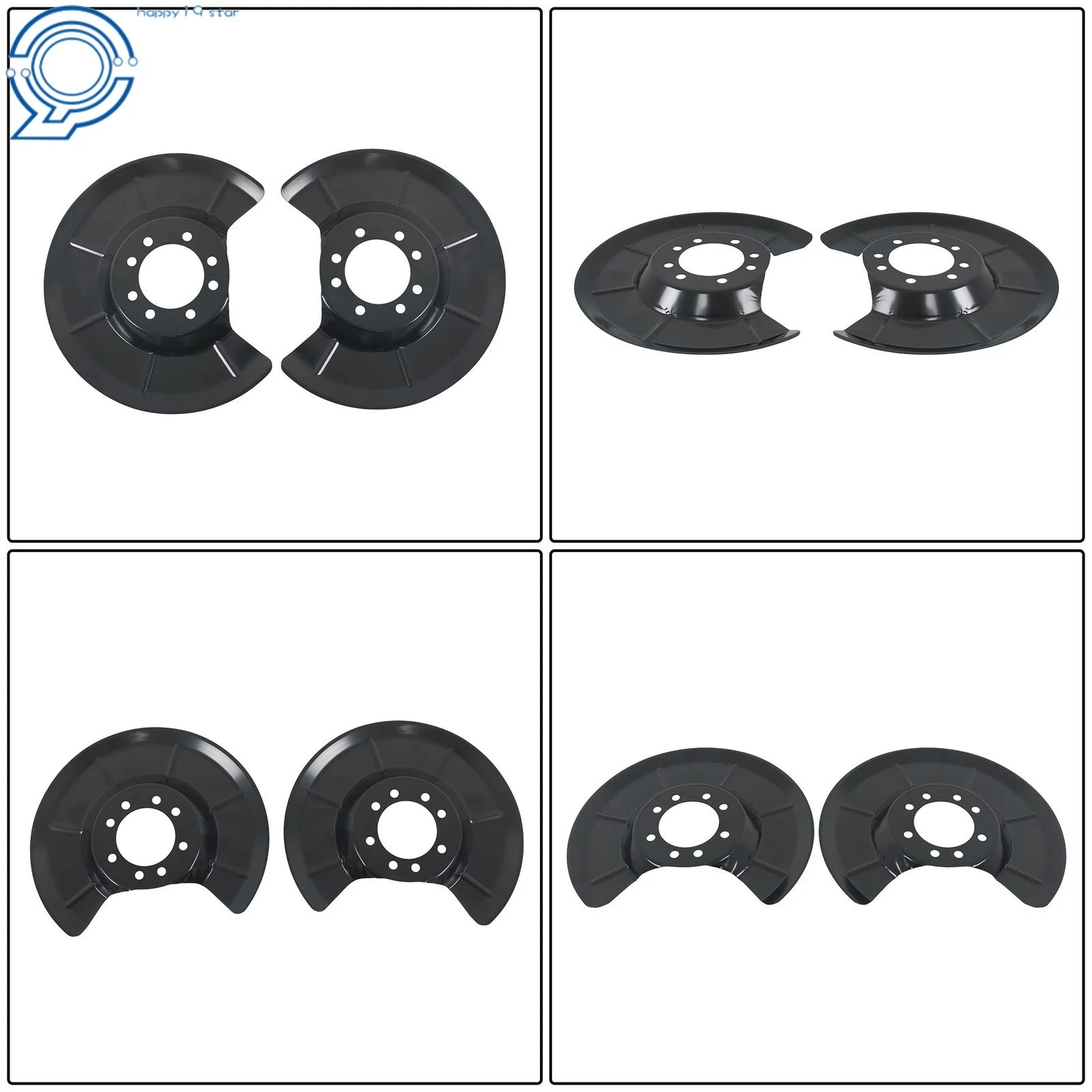 2X Rear Brake Dust Shields for Mazda 3 (2004-2015)