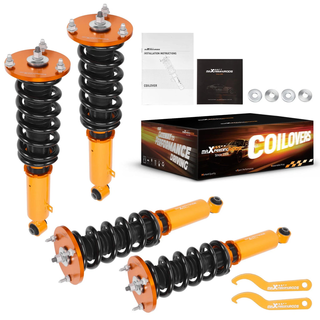 Racing Coilovers Lowering Kit For Supra MK3 87-92 Shocks Struts Adj. Height