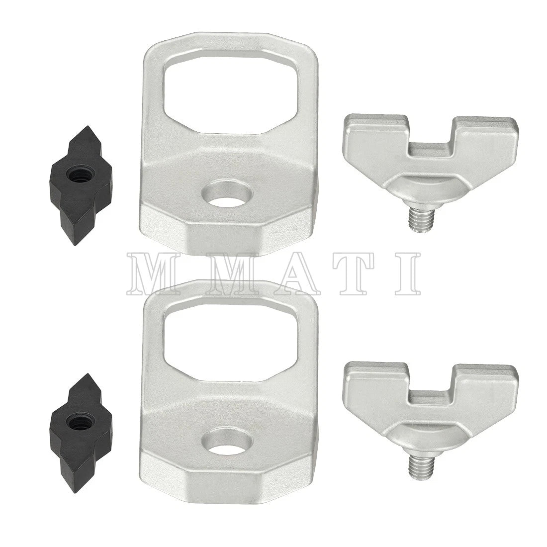2Pcs Lock and Ride Max D-Rings for Polaris Xpedition ADV XP Ranger XD 1500 (2024–2025)