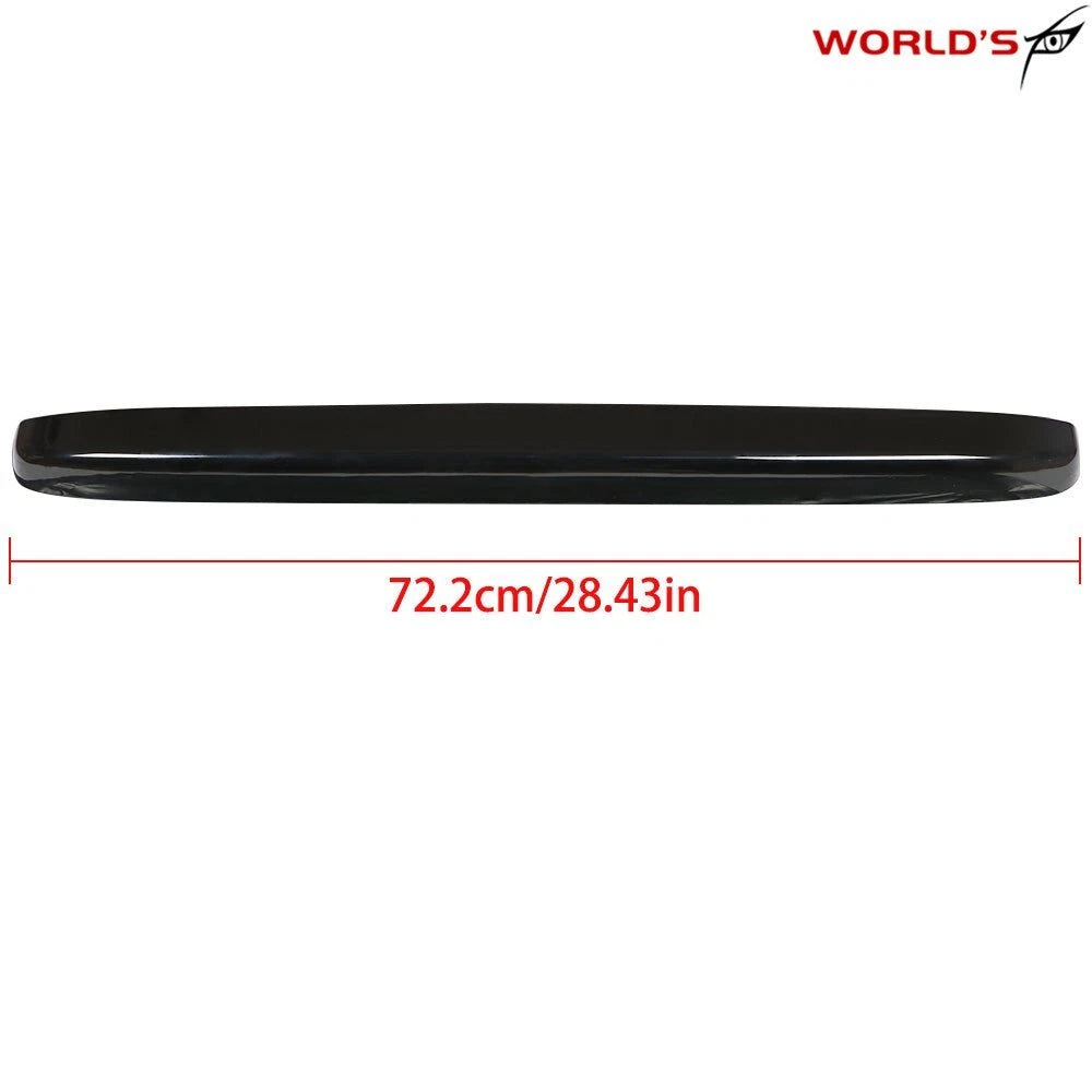 Black Rear License Plate Lamp Cover for Jeep Cherokee (1997–2001)