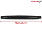 Black Rear License Plate Lamp Cover for Jeep Cherokee (1997–2001)